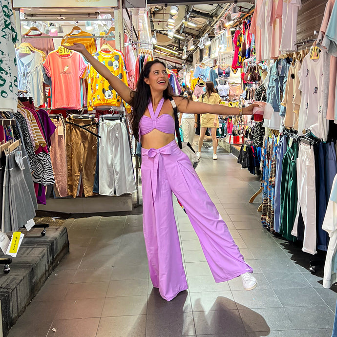 Aakriti Rana in Aster Bow Cotton Co-ord Set